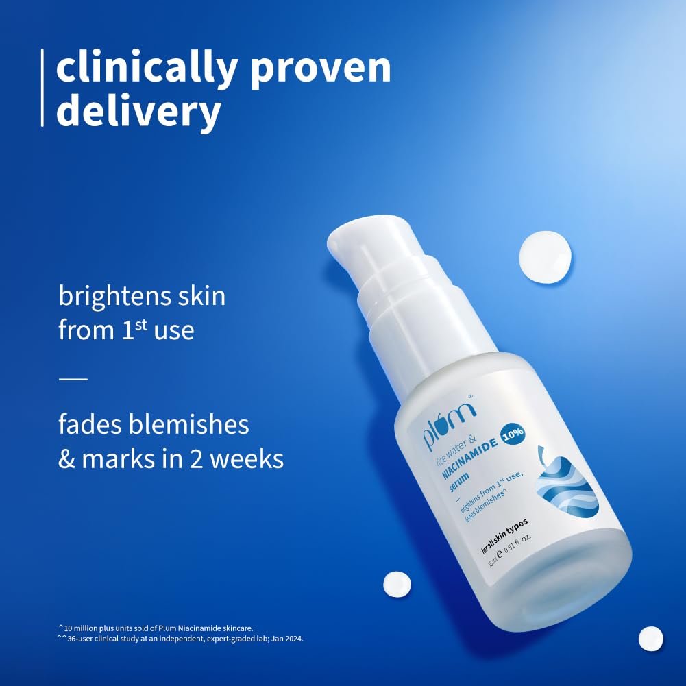 Plum 10% Niacinamide Serum (30ml) - Image 3