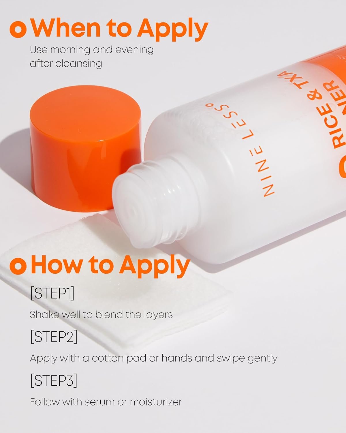 NINELESS Mela-Pro Rice & TXA Toner (200ml) - Image 3