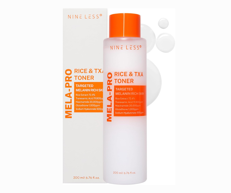NINELESS Mela-Pro Rice & TXA Toner (200ml)