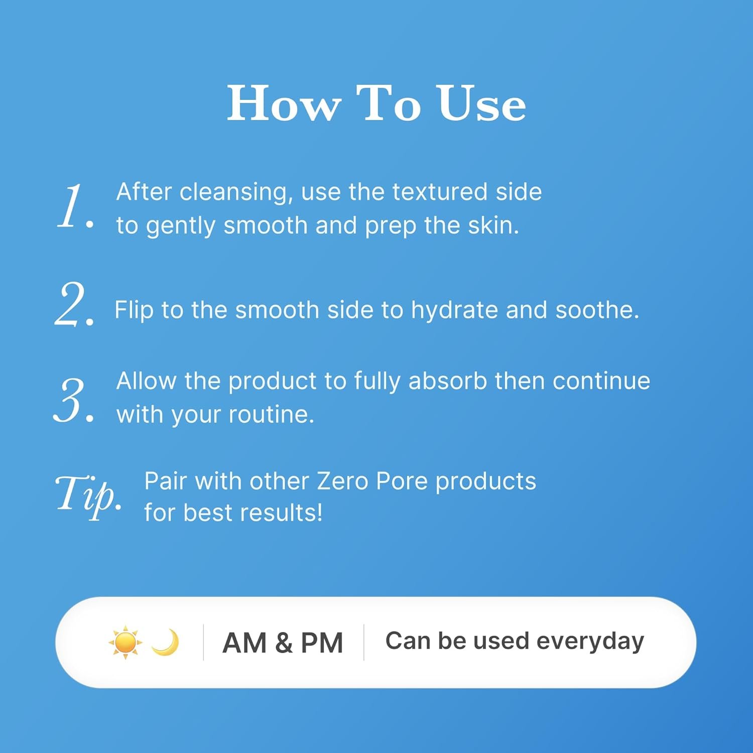 Medicube Toner Pads Zero Pore Pad Mild 2.0-(155g) - Image 6
