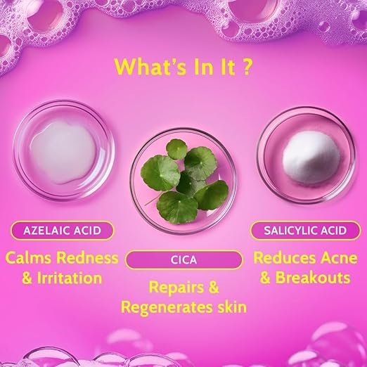 Chemist At Play 2% Salicylic Acid Face Wash for Oily & Acne-Prone Skin-100ml - Image 5