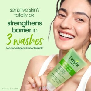 Simple Kind To Skin Refreshing Facial Wash-(150ml)