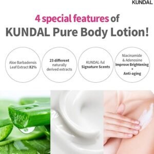 KUNDAL Honey & Macadamia Body Lotion, Cherry Blossom-500ml