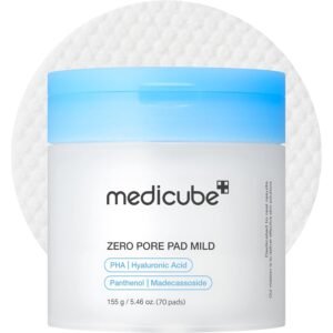 Medicube Toner Pads Zero Pore Pad Mild 2.0-(155g)