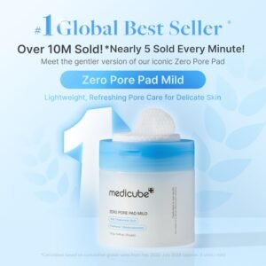 Medicube Toner Pads Zero Pore Pad Mild 2.0-(155g)