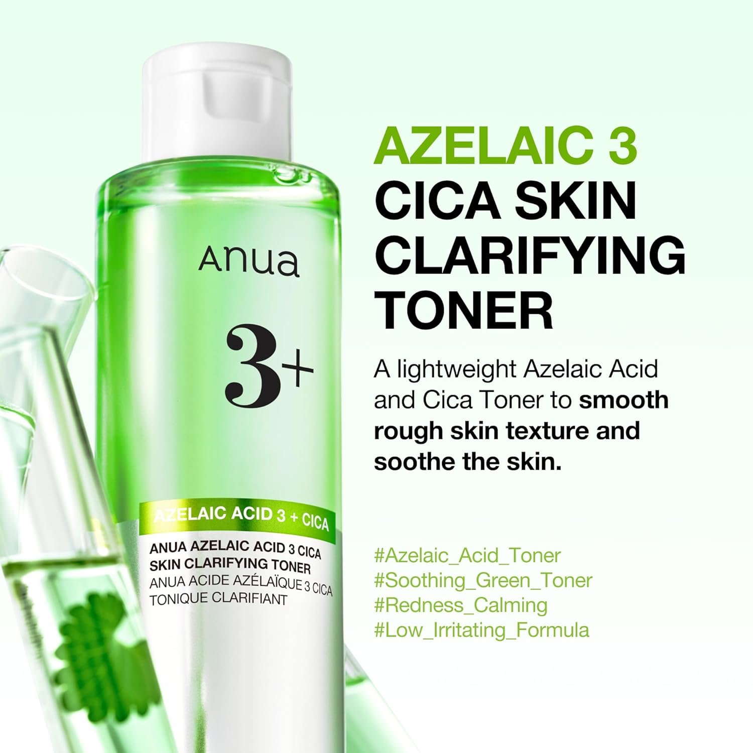 Anua Azelaic Acid 3 CICA Clarifying Toner-250ml - Image 6