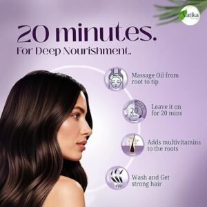Vatika Naturals Rosemary Oil for Hair Growth 200ml