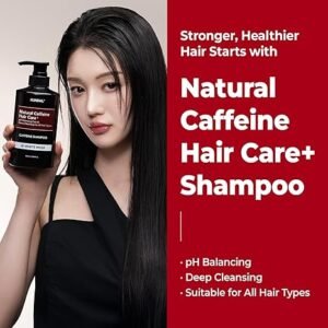 KUNDAL Anti Hair Loss & Hair Fall Control Caffeine Shampoo-500ml