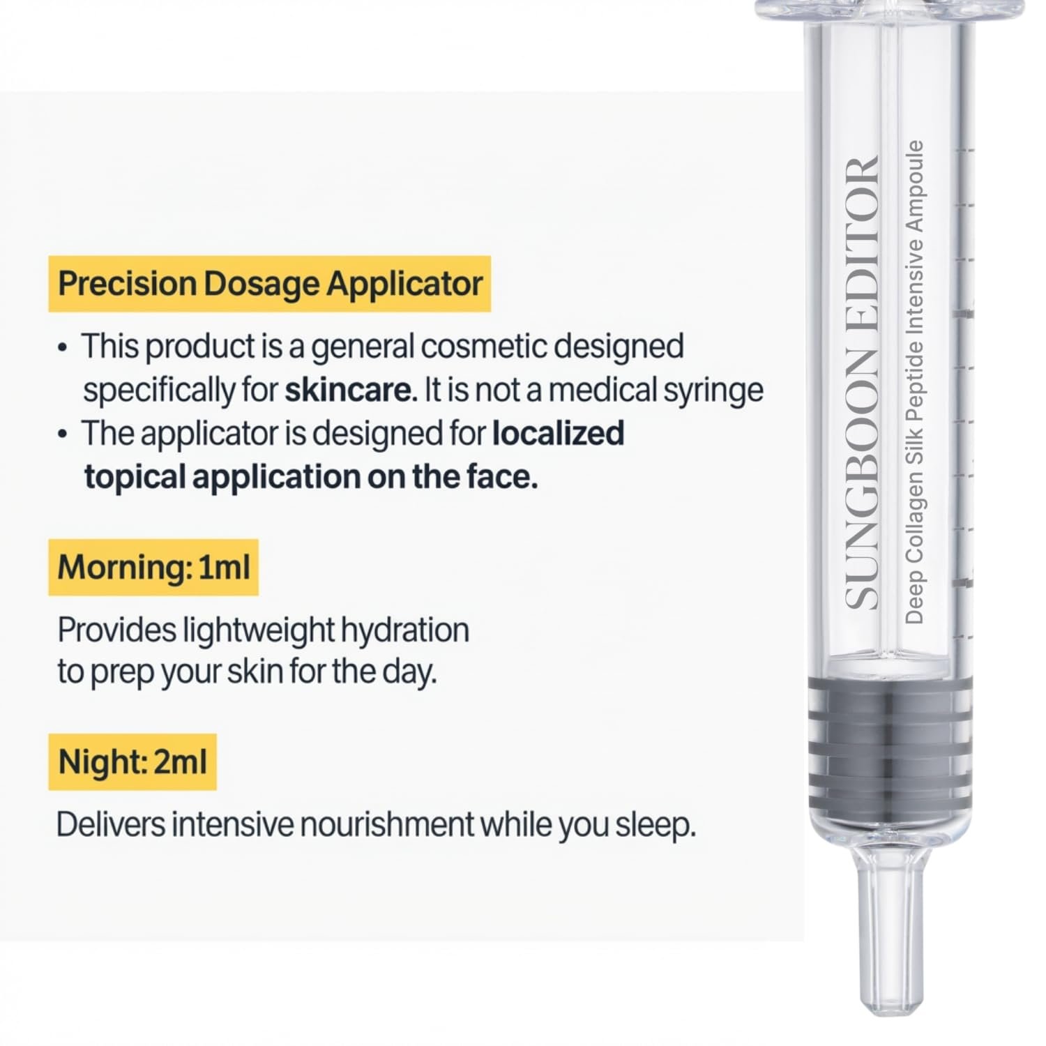SUNGBOON EDITOR Glow Intensive Silk Peptide Ampoule-40ml - Image 8