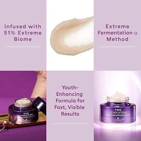 MISSHA Time Revolution Night Repair Ampoule Cream-50ml - Image 4