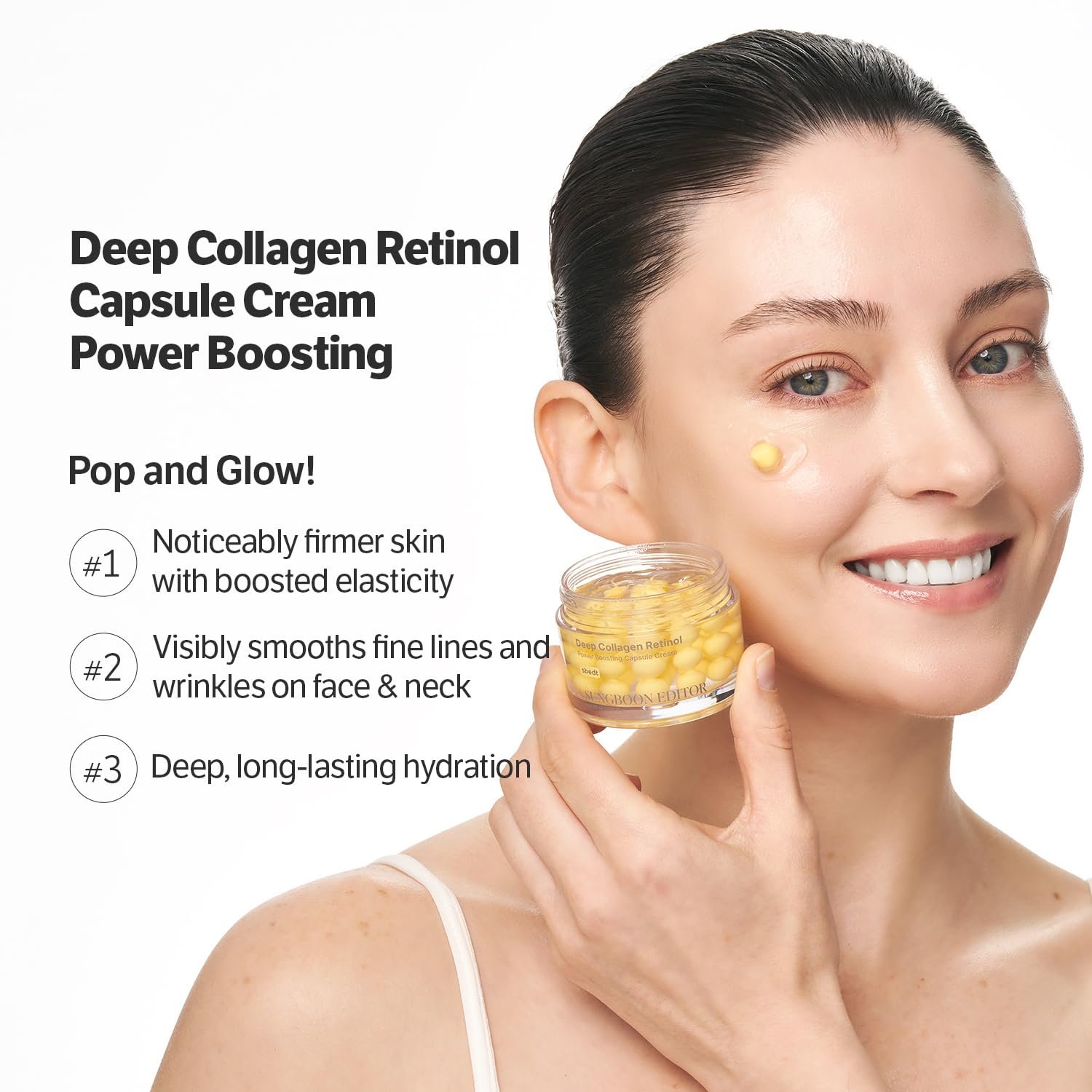 SUNGBOON EDITOR Deep Collagen Retinol Capsule Cream-50ml - Image 2