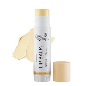 Chemist At Play Brightens & protects Natural Lip Blam Spf 50