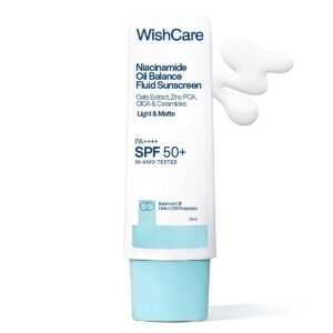 WishCare 5% Niacinamide Oil Balance Fluid Sunscreen SPF 50 PA++++(50ml)