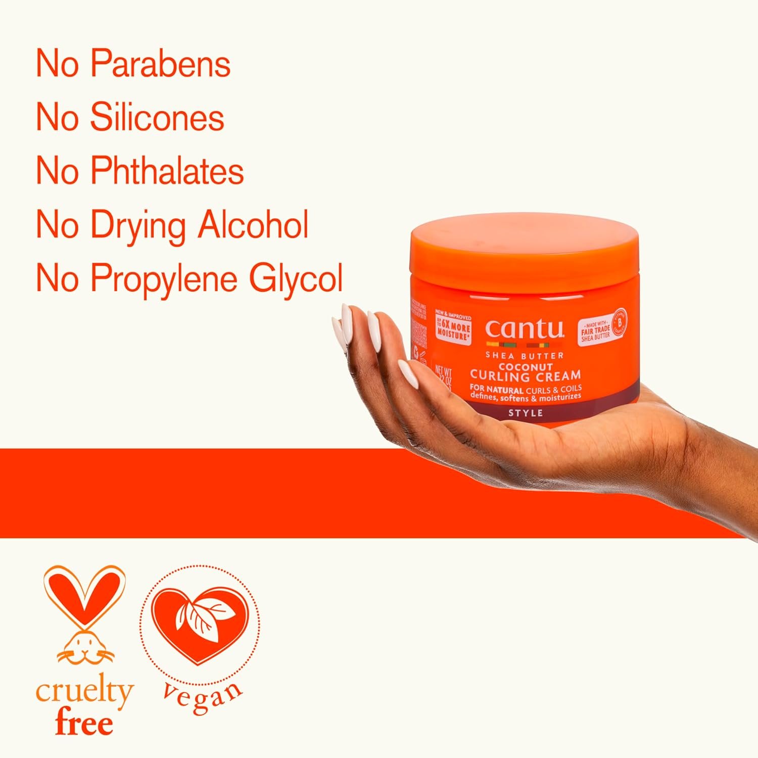 Cantu Coconut Curling Cream-340g - Image 4