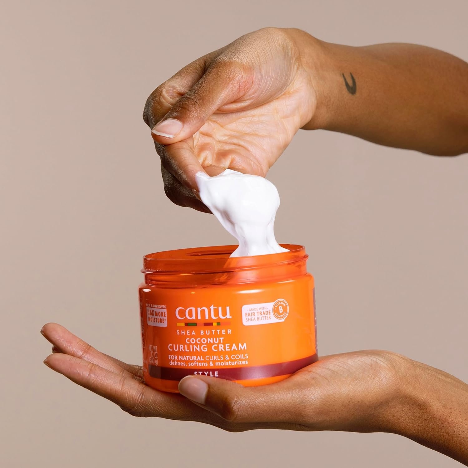 Cantu Coconut Curling Cream-340g - Image 3