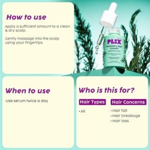 Plix Rosemary Hair Growth Advanced Serum (30 ml)
