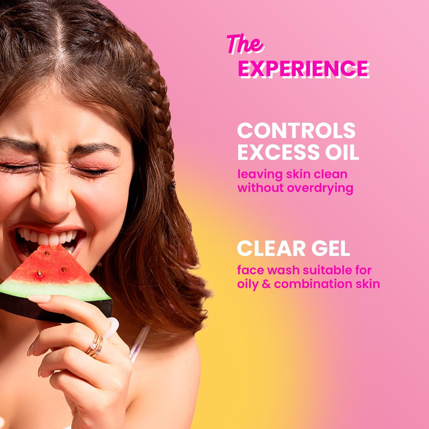 Dot & Key Watermelon Cooling Gel Face Wash-100ml - Image 4