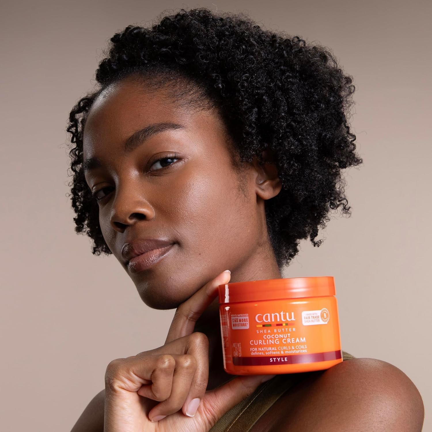 Cantu Coconut Curling Cream-340g - Image 2