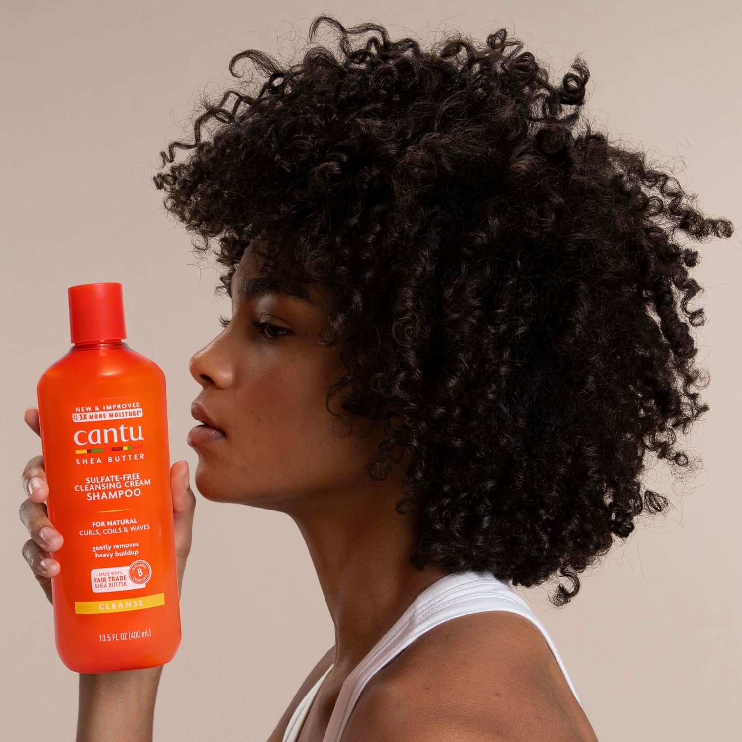 Cantu Sulfate-Free Cleansing Cream Shampoo (400ml) - Image 2